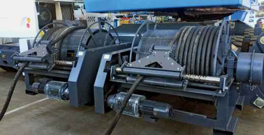 Motorisierte Kabelrolle