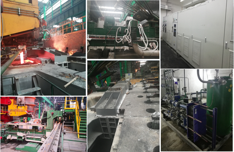 Konstante Temperatur, die hohes Heizleistungs-Induktions-Heizsystem für Tundish gießt