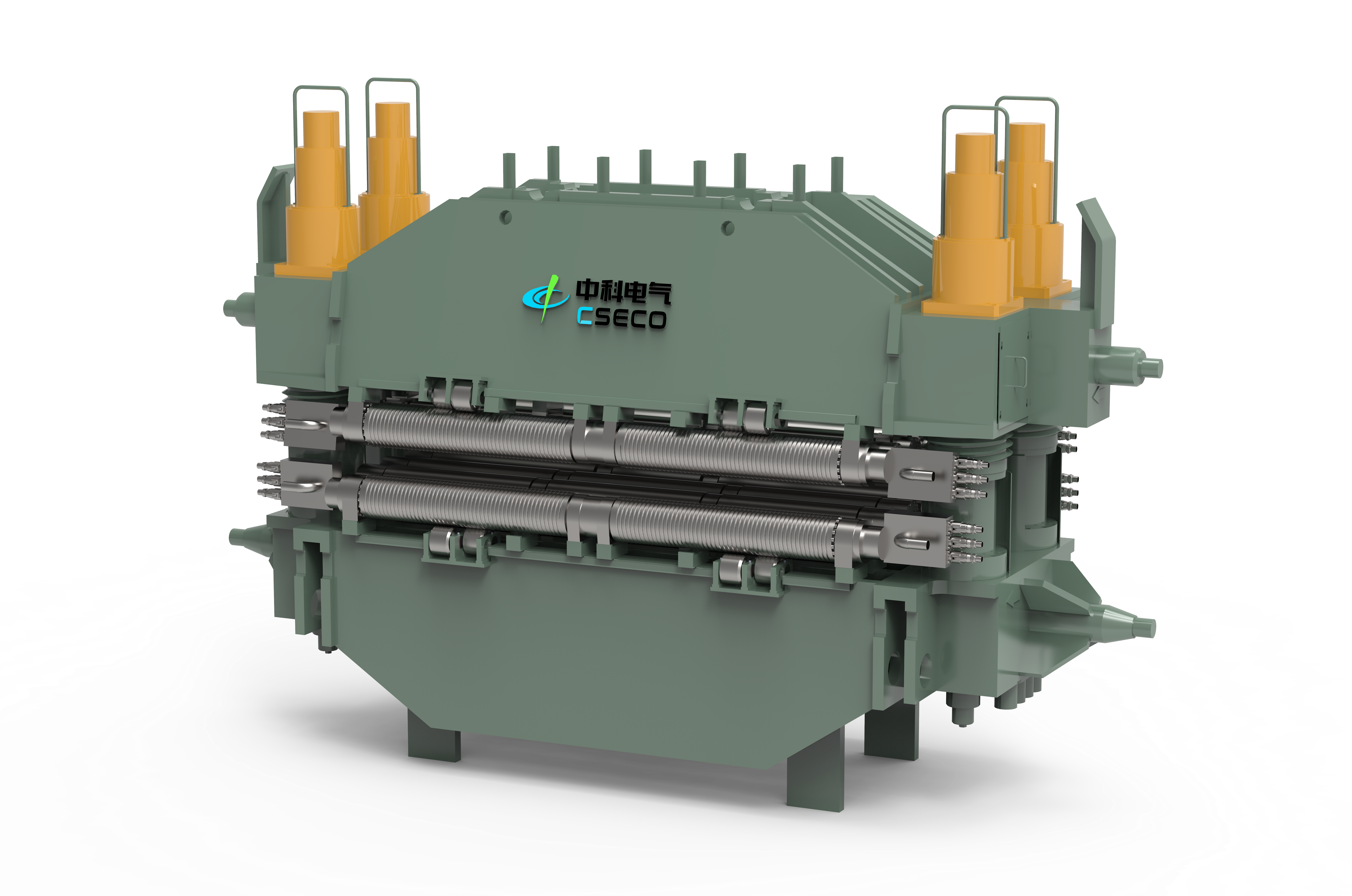 Metallurgische Ausrüstung mit optimalem Design Elektromagnetischer In-Roll-Rührer für Stranggussstahl